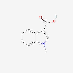 Chemical structure of 1-Methylindole-3-carboxylic Acid