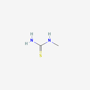Chemical structure of Methylthiourea