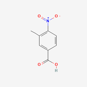 Chemical structure of 3-Methyl-4-nitrobenzoic Acid