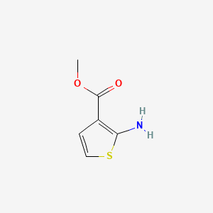 Chemical structure of Methyl 2-amino-3-thenoate