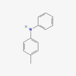Chemical structure of N-Phenyl-p-toluidine
