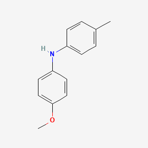 Chemical structure of 4-Methoxy-4'-methyldiphenylamine