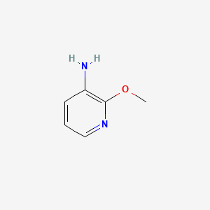Chemical structure of 3-Amino-2-methoxypyridine