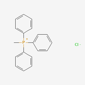 Chemical structure of Methyltriphenylphosphonium chloride
