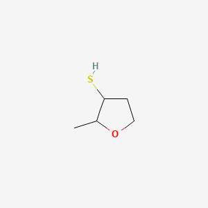 Chemical structure of 2-Methyl-3-tetrahydrofuranthiol
