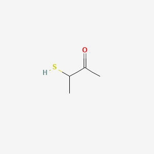 Chemical structure of 3-Mercapto-2-butanone