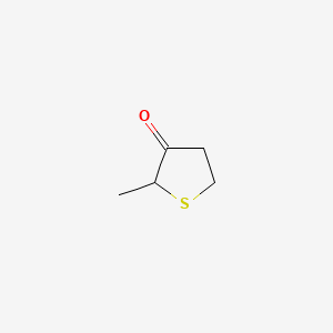 Chemical structure of 2-Methyltetrahydrothiophen-3-one