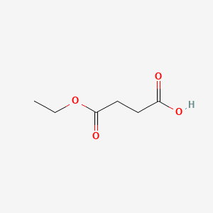 Chemical structure of mono-Ethyl succinate