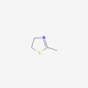 Chemical structure of 2-Methyl-2-thiazoline