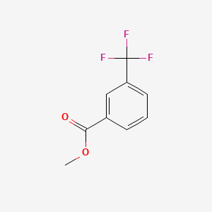 Chemical structure of Methyl 3-(trifluoromethyl)benzoate