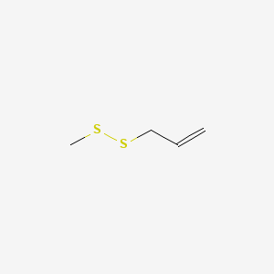 Chemical structure of Methyl allyl disulfide