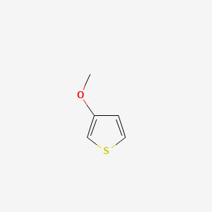 Chemical structure of 3-Methoxythiophene