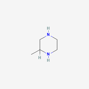 Chemical structure of 2-Methylpiperazine