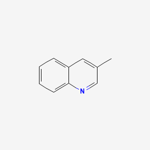 Chemical structure of 3-Methylquinoline