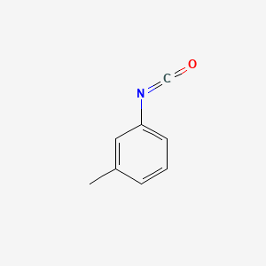 Chemical structure of m-Tolyl isocyanate
