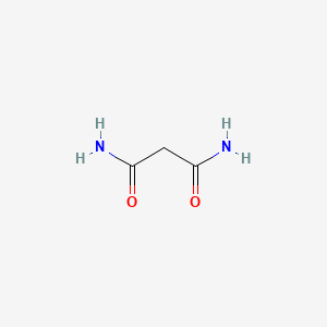 Chemical structure of Malonamide
