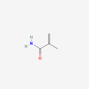 Chemical structure of Methacrylamide