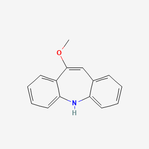 Chemical structure of 10-Methoxyiminostilbene