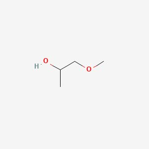 Chemical structure of 1-Methoxy-2-propanol