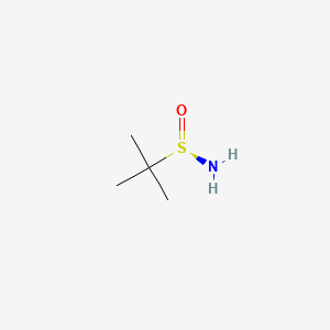 Chemical structure of Tert-Butanesulfinamide