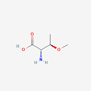 Chemical structure of O-Methyl-L-threonine