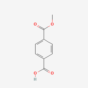 Chemical structure of Monomethyl terephthalate