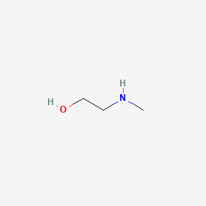 Chemical structure of 2-(Methylamino)ethanol