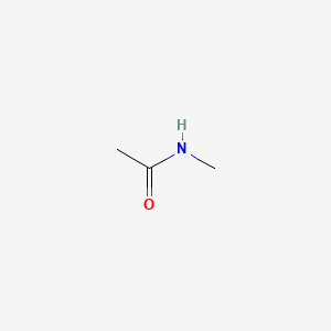 Chemical structure of N-Methylacetamide