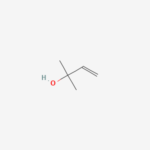 Chemical structure of 2-Methyl-3-buten-2-ol