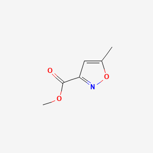 Chemical structure of Methyl 5-methylisoxazole-3-carboxylate