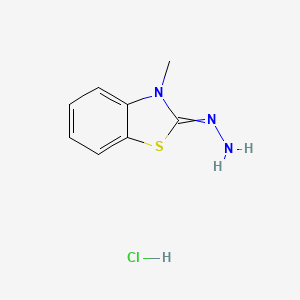 Chemical structure of MBTH hydrochloride hydrate