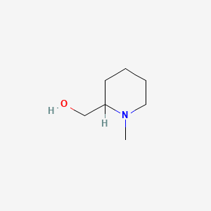 Chemical structure of 1-Methyl-2-piperidinemethanol