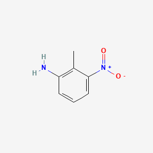 Chemical structure of 2-Methyl-3-nitroaniline