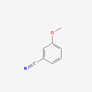 Chemical structure of 3-Methoxybenzonitrile