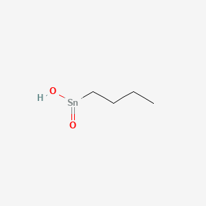 Chemical structure of Monobutyltin Oxide