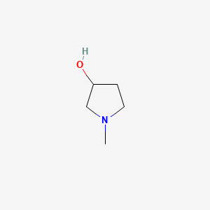 Chemical structure of 1-Methyl-3-pyrrolidinol