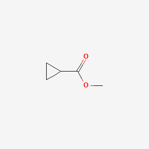 Chemical structure of Methyl Cyclopropanecarboxylate