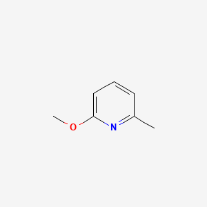 Chemical structure of 2-Methoxy-6-methylpyridine