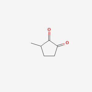 Chemical structure of 3-Methylcyclopentane-1,2-dione