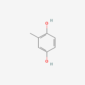 Chemical structure of Methylhydroquinone