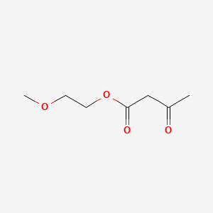 Chemical structure of 2-Methoxyethyl acetoacetate