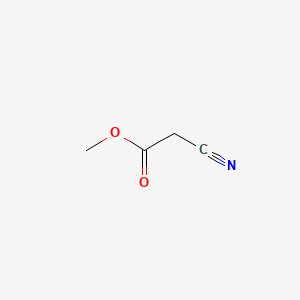 Chemical structure of Methyl cyanoacetate