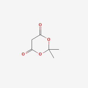 Chemical structure of Meldrum’s acid