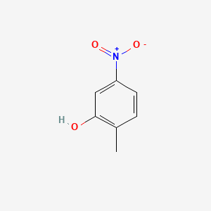 Chemical structure of 2-Methyl-5-nitrophenol
