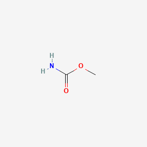 Chemical structure of Methyl carbamate