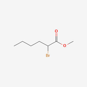 Chemical structure of Methyl 2-bromohexanoate