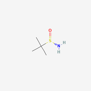 Chemical structure of Tert-Butanesulfinamide