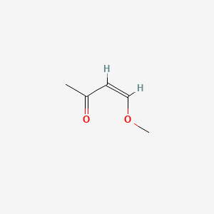 Chemical structure of 4-Methoxy-3-buten-2-one