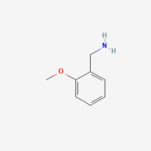 Chemical structure of 2-Methoxybenzylamine