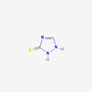 Chemical structure of 3-Mercapto-1,2,4-triazole